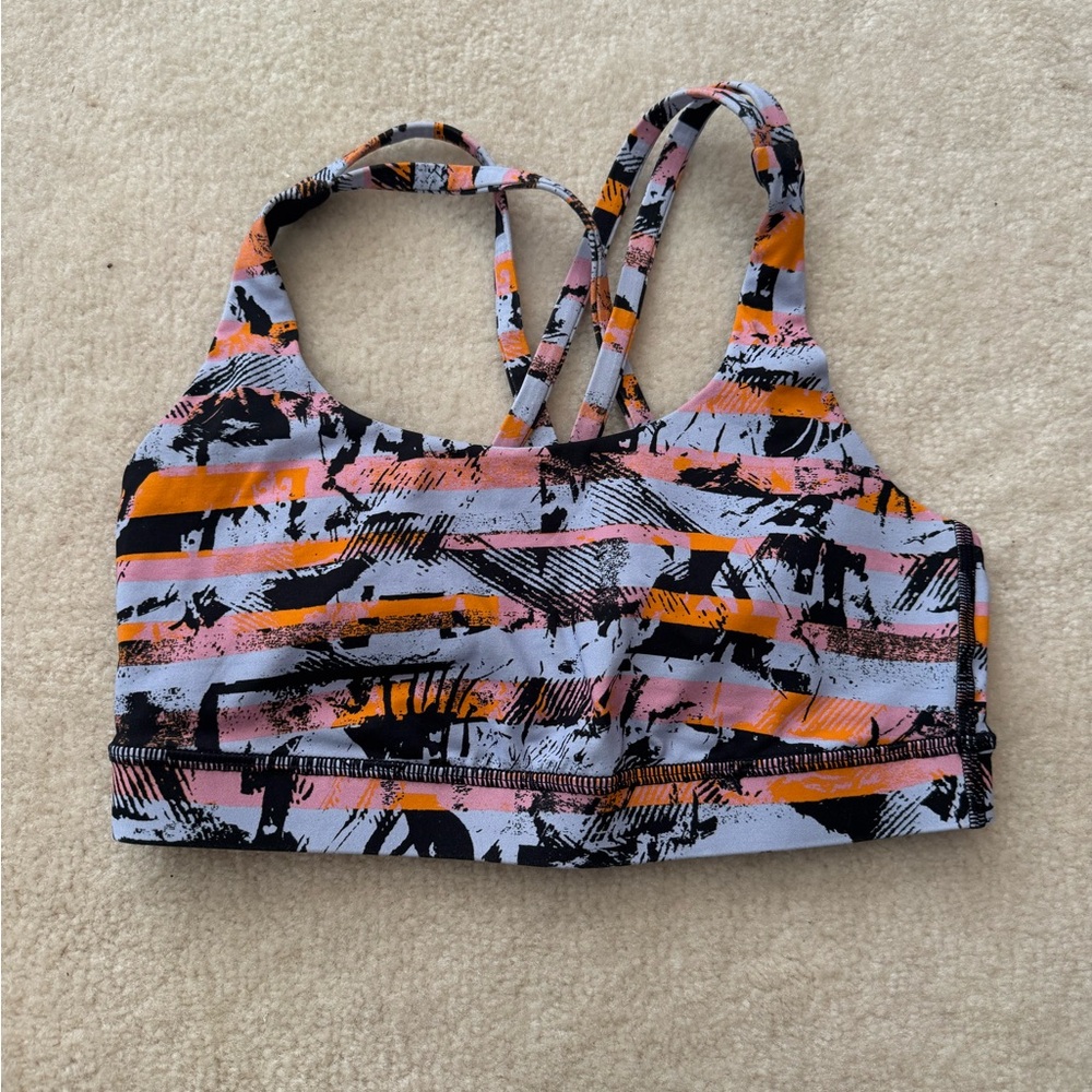 lululemon athletica Multicolor Energy Bra size 6